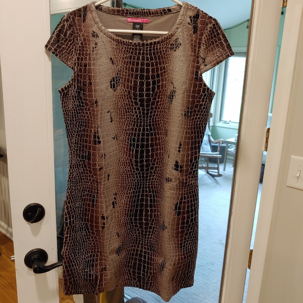 Women's dress size 2 animal print